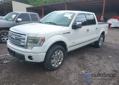 2013 Ford F-150 Platinum from USA, damaged, VIN 1FTFW1ET0DFB92153